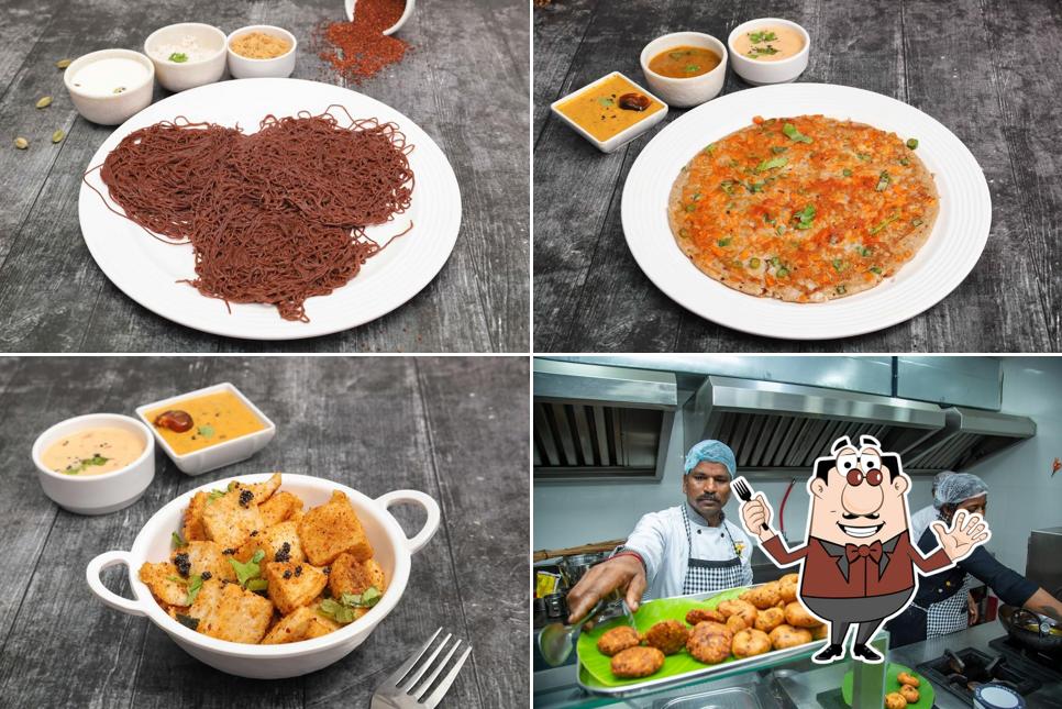 Food at Uyarthinai Millet Restaurant/உயர்திணை சிறுதானிய உணவகம்