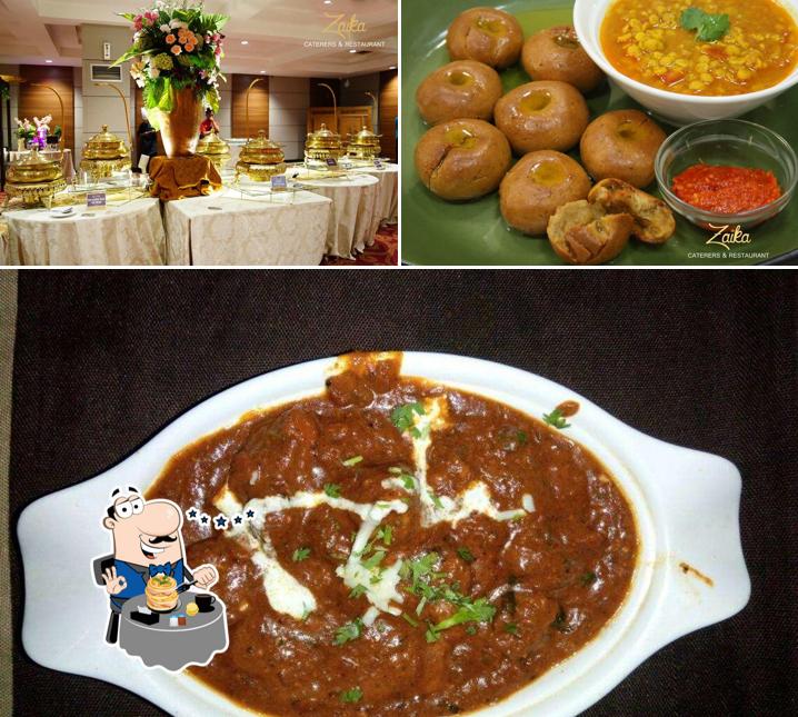 Among different things one can find food and interior at Zaika Caterers & Restaurants