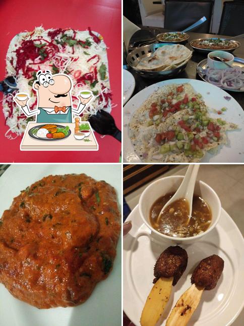 Food at Topaz Restaurant