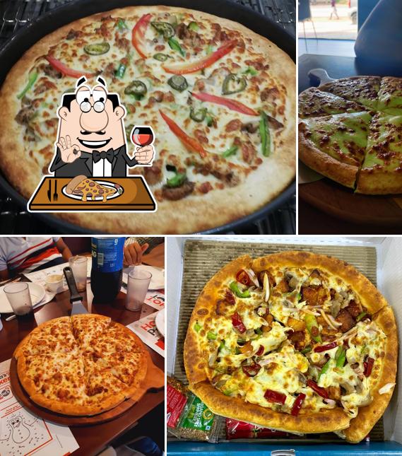 Order different kinds of pizza