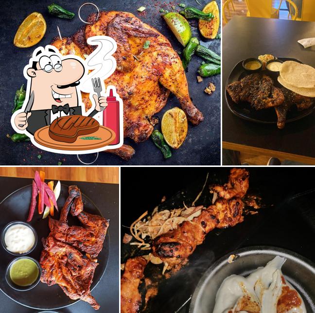 Barbeque Junction provides meat dishes