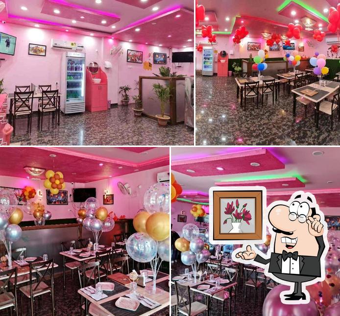 The interior of Big Bites