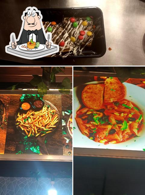 Food at Froozo md cafe