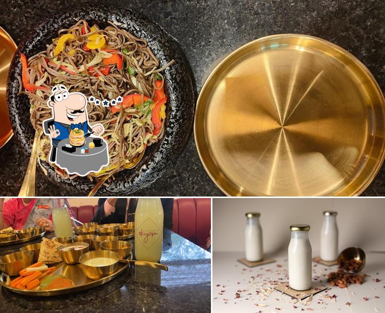 Ekyam Sattvic Kitchen is distinguished by food and beverage