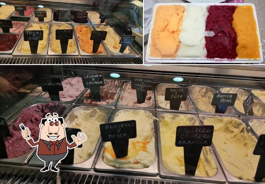 Cibo al Gelato di Vino