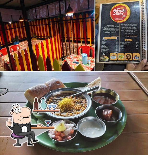 The photo of Hotel Family Katta’s interior and food