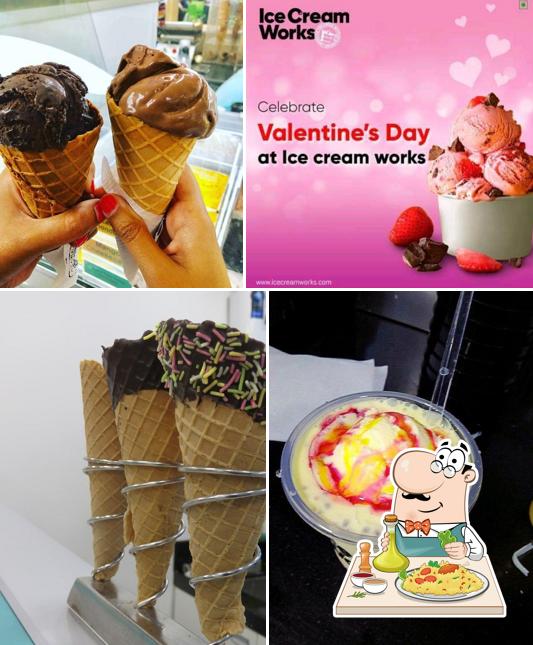 Ice cream at Ice Cream Works