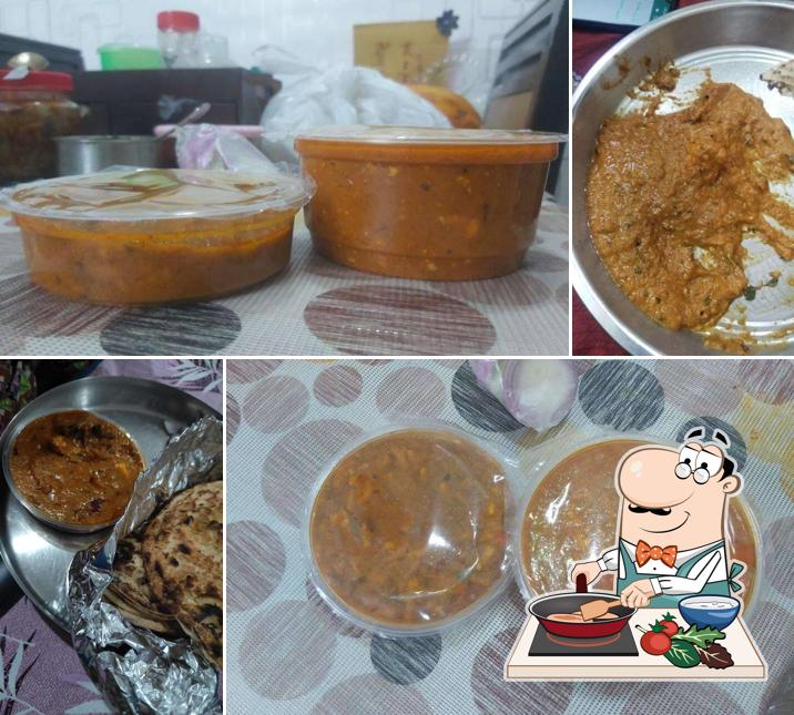 Chicken curry at Mahadev Dhaba