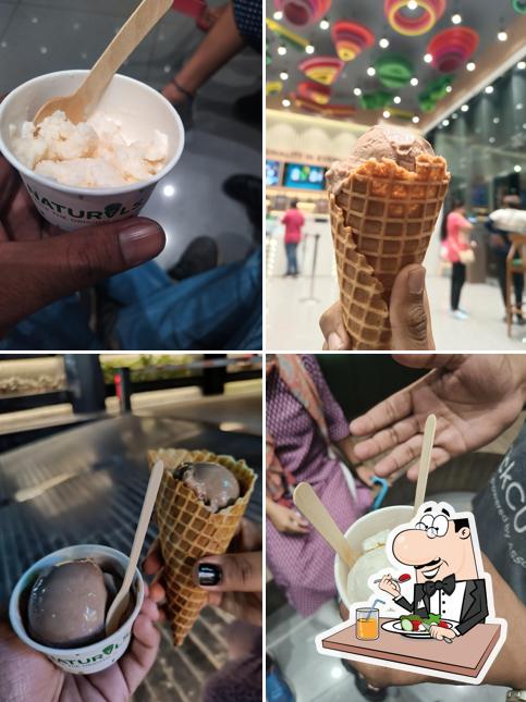 Food at Naturals Ice Cream