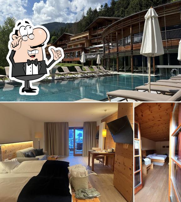 Gli interni di Naturhotel Leitlhof