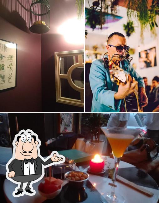 Gli interni di Cocktail Bar "Gatti e Re"