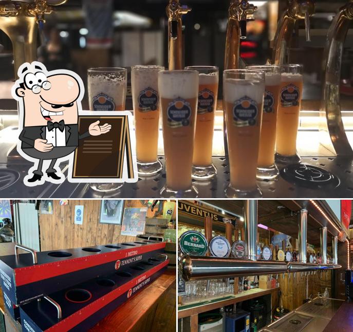 Dai un’occhiata alla immagine che mostra la esterno e birra di Weisse