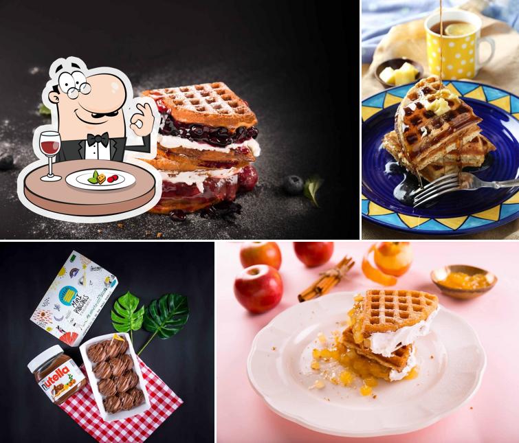 Food at The Belgian Waffle Co