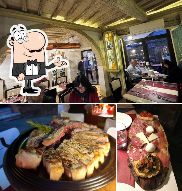 Gli interni di Archivio del gusto