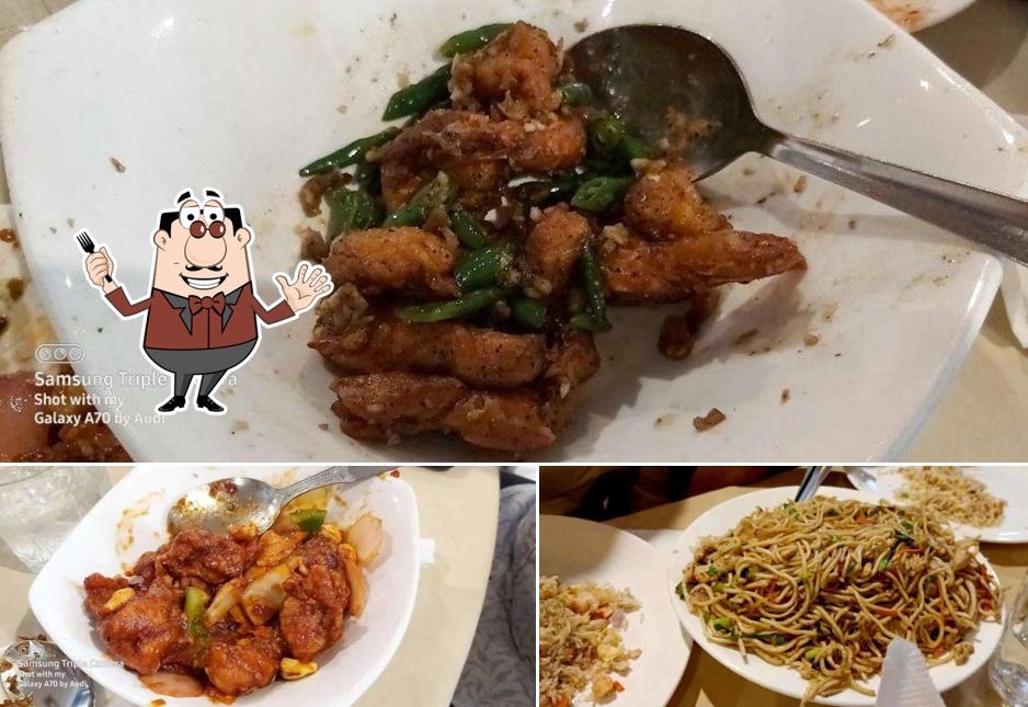 Food at Big Boss Restaurant