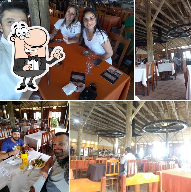 O interior do Churrascaria Serra Mar km 06