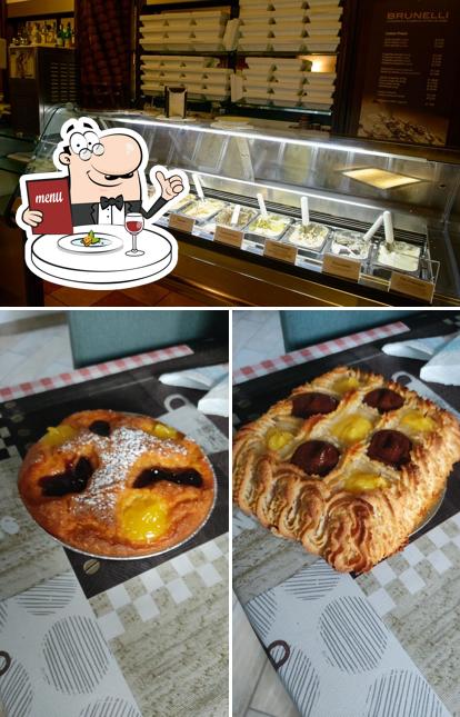 Questa è la immagine che raffigura la cibo e interni di Gelateria Brunelli di Agugliano