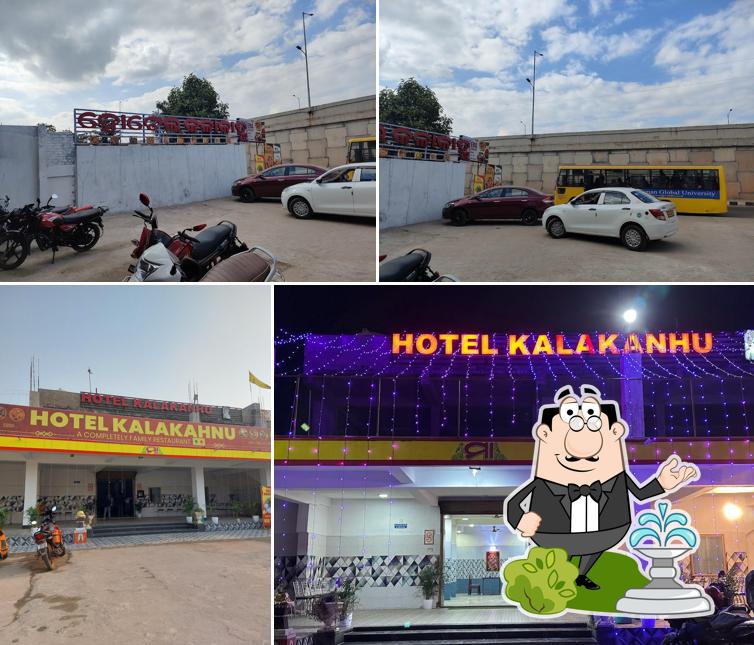 The exterior of Hotel Kalakanhu