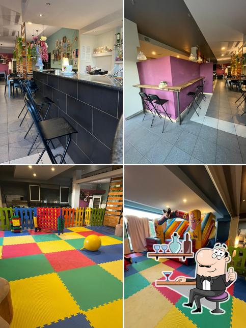 Gli interni di Kimama Bistrot