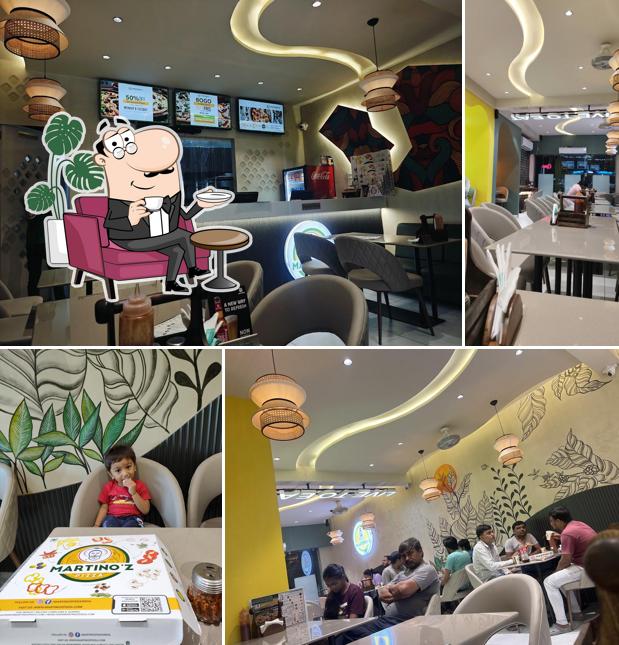 Check out how Martino'z Pizza Morbi looks inside