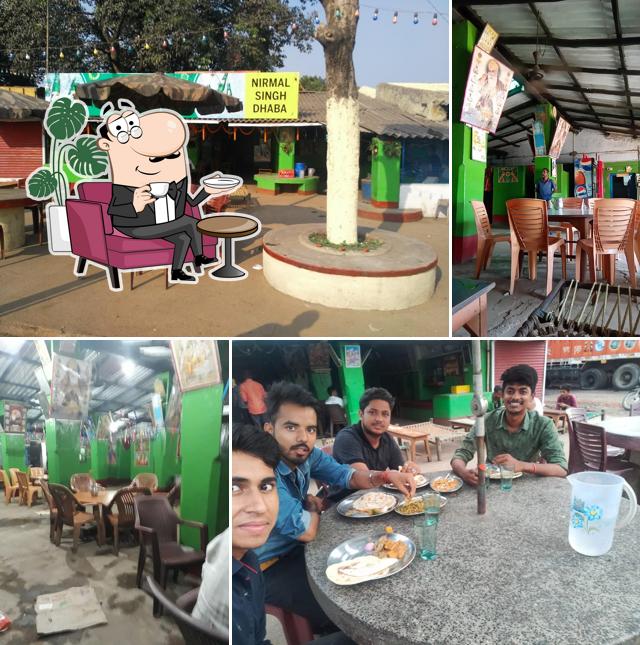 The interior of Nirmal Singh Dhaba