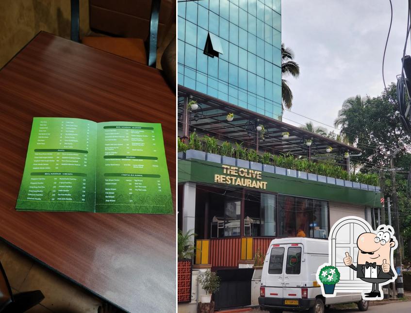 The exterior of THE OLIVE RESTAURANT