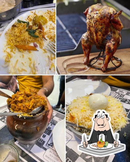 Food at Taansen restaurant