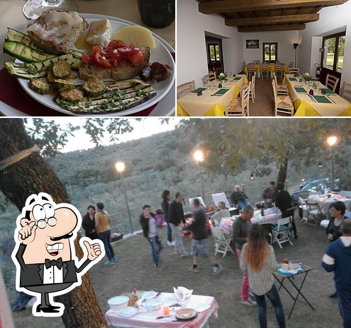 La foto della interni e cibo di Tenuta La Fagiana