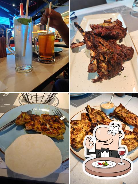 Tandoori chicken at The Grillax Lulu Mall Kochi