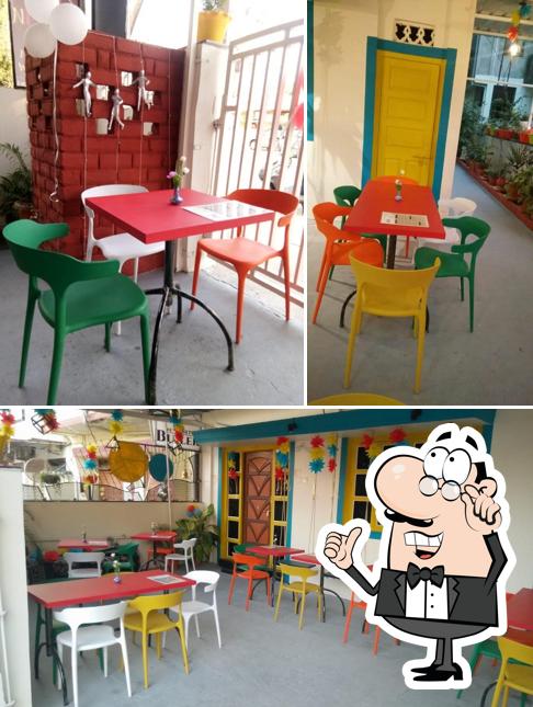 Take a seat at one of the tables at The Better Butler