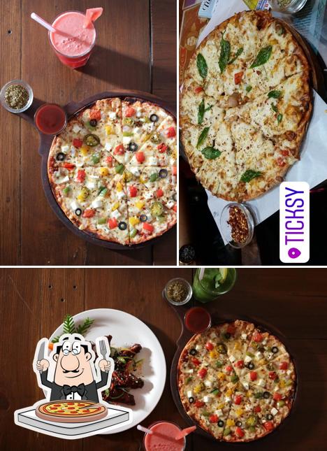 Try out different types of pizza
