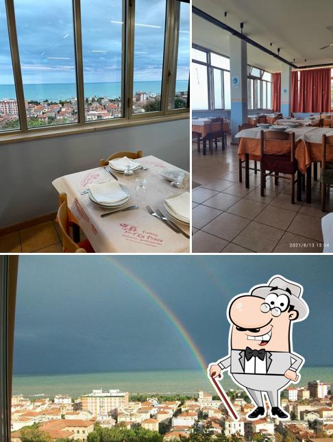 Goditi la vista dagli esterni di Trattoria La Priora
