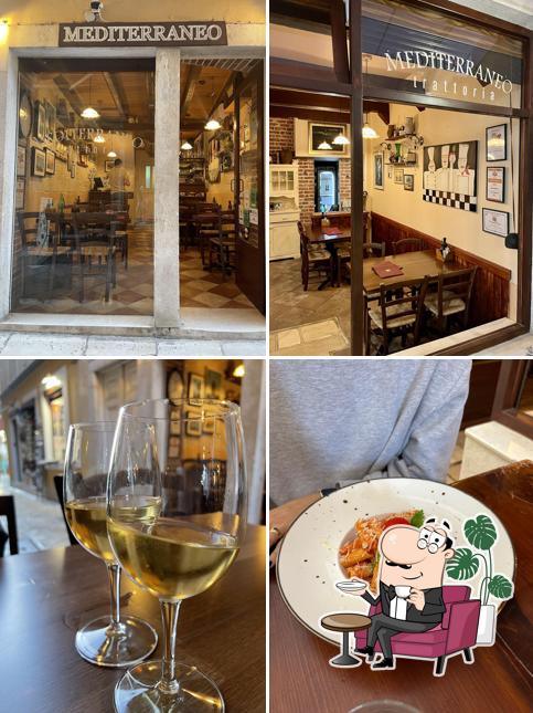 Dai un'occhiata agli interni di Trattoria Mediterraneo