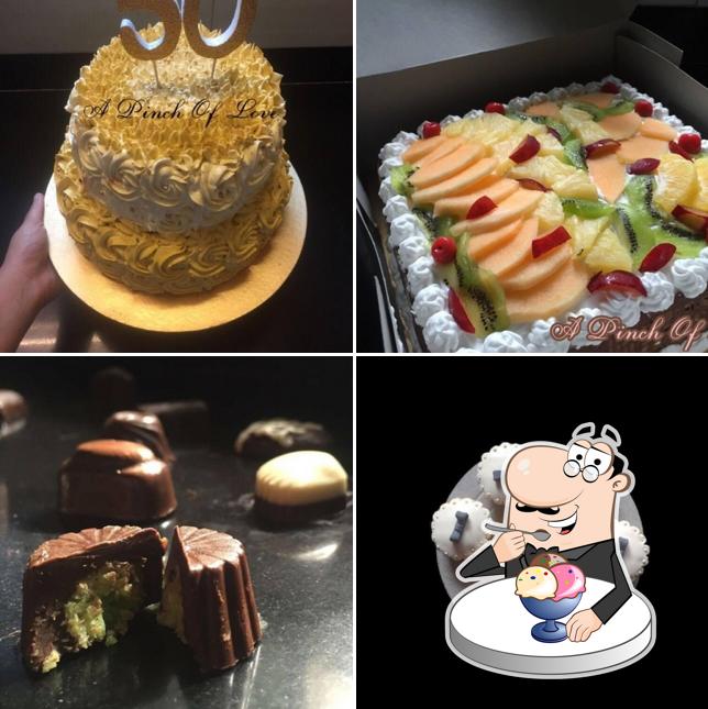 Don’t forget to order a dessert at Pinch Of Love