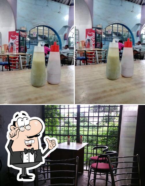 The interior of Mahi Cafe
