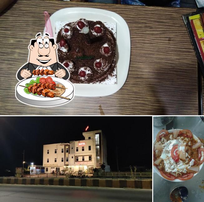 This is the photo displaying food and exterior at Hotel Shiv Shakti and restaurant