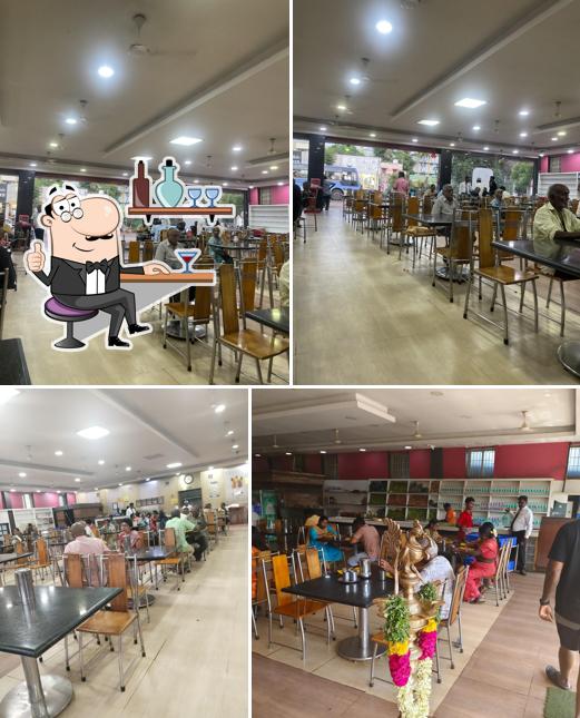 The interior of Jainika Restaurant