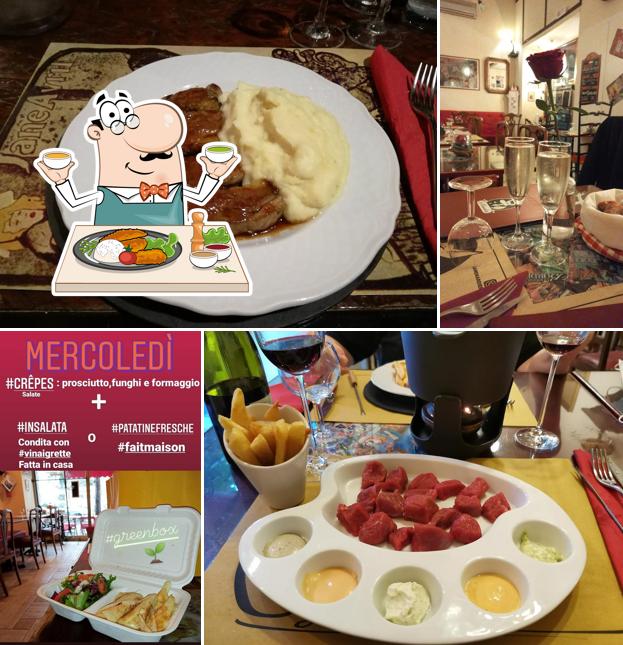 Cibo al La Renardière