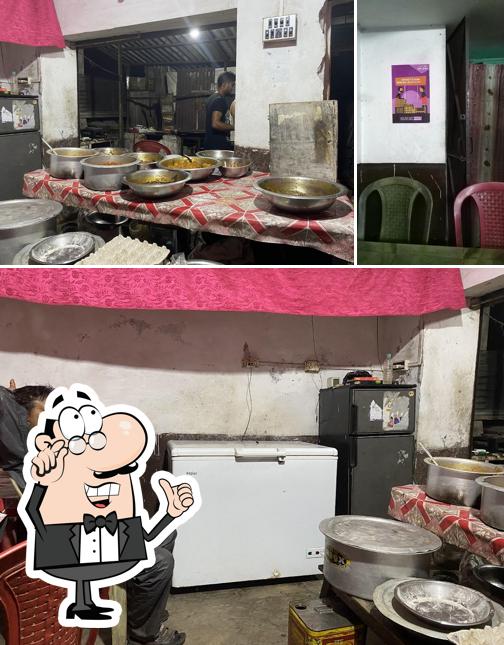 The interior of Maa Kali Hindu Hotel & Restaurant