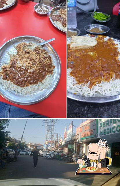 This is the photo showing food and exterior at Rajma chawal Baggar wale
