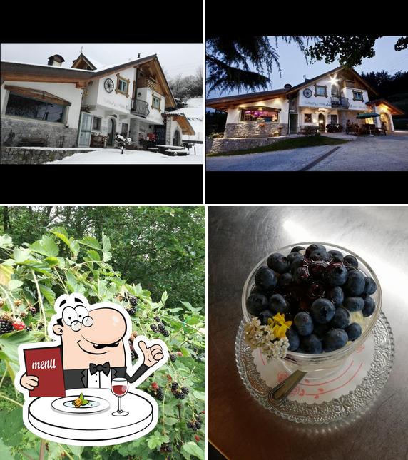 Dai un’occhiata alla foto che presenta la cibo e esterno di Agriturismo Naunâl, Priola Di Sutrio (Ud) Sùtrio