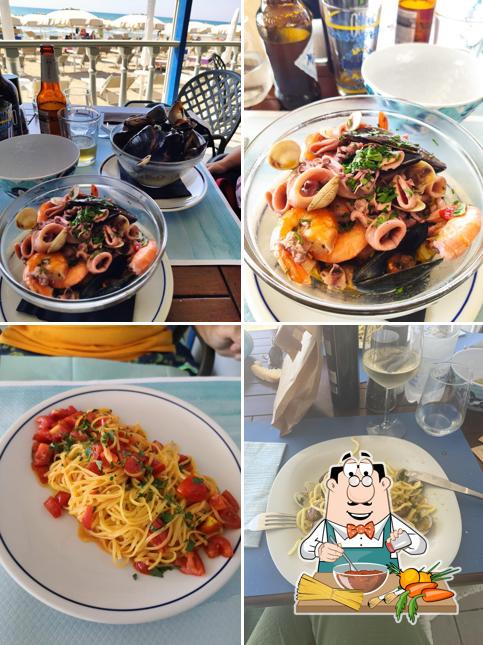 Spaghetti alla bolognese al Bagno Perla