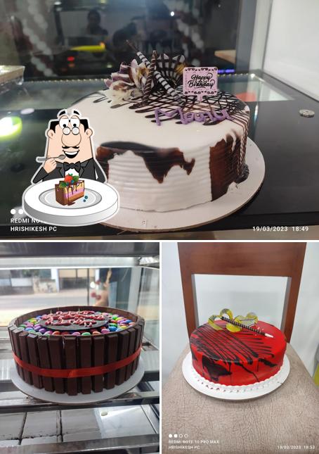 Chocolate cake at Delicacy the cake shop