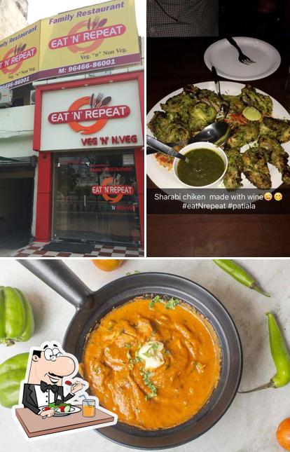 Food at Eat 'N' Repeat