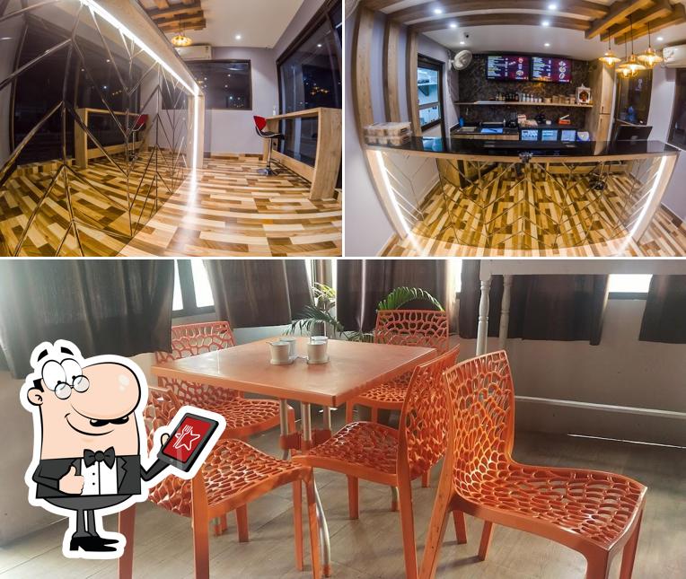The image of exterior and interior at Flavour Box