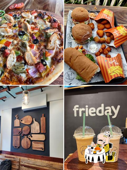 Food at Frieday Cafe