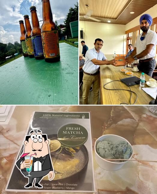 Take a look at the picture showing drink and food at HIMALAYAN BREW TEA FACTORY