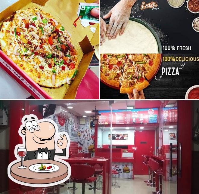 Food at Laziz Pizza Ansal city Panipat