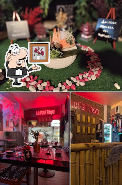Gli interni di Le Petit Tokyo