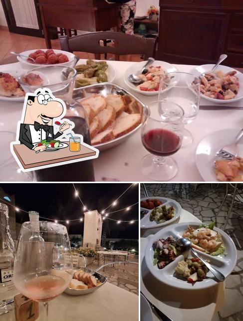 Platti al Masseria La Porticella